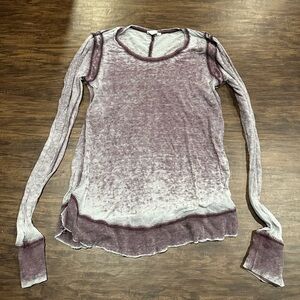 White Crow Women’s Purple Long-sleeve Size Medium